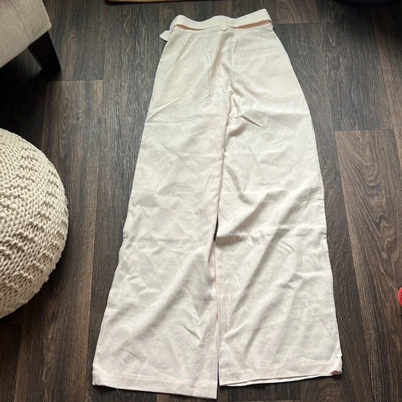 Spell Every Single Day Linen Wideleg Pant